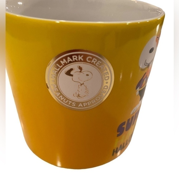 Snoopy Super Happy Halloween Candy Corn Superman Mug Hallmark Halloween Series - Picture 5 of 9
